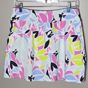 Tommy Bahama Golf Tropical Preppy Athleisure Resort Wear Mini Skort, Size Medium